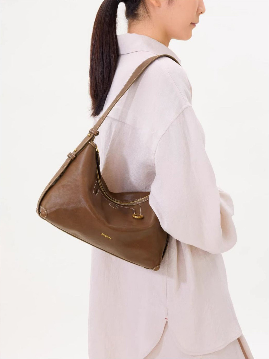 香港狄記皮具 狄記 原創真皮手工 ins郵差包 ins風格包包 頭層牛皮包包 皮革 原創手工真皮 皮件 DEEPKEE 復古真皮手工包