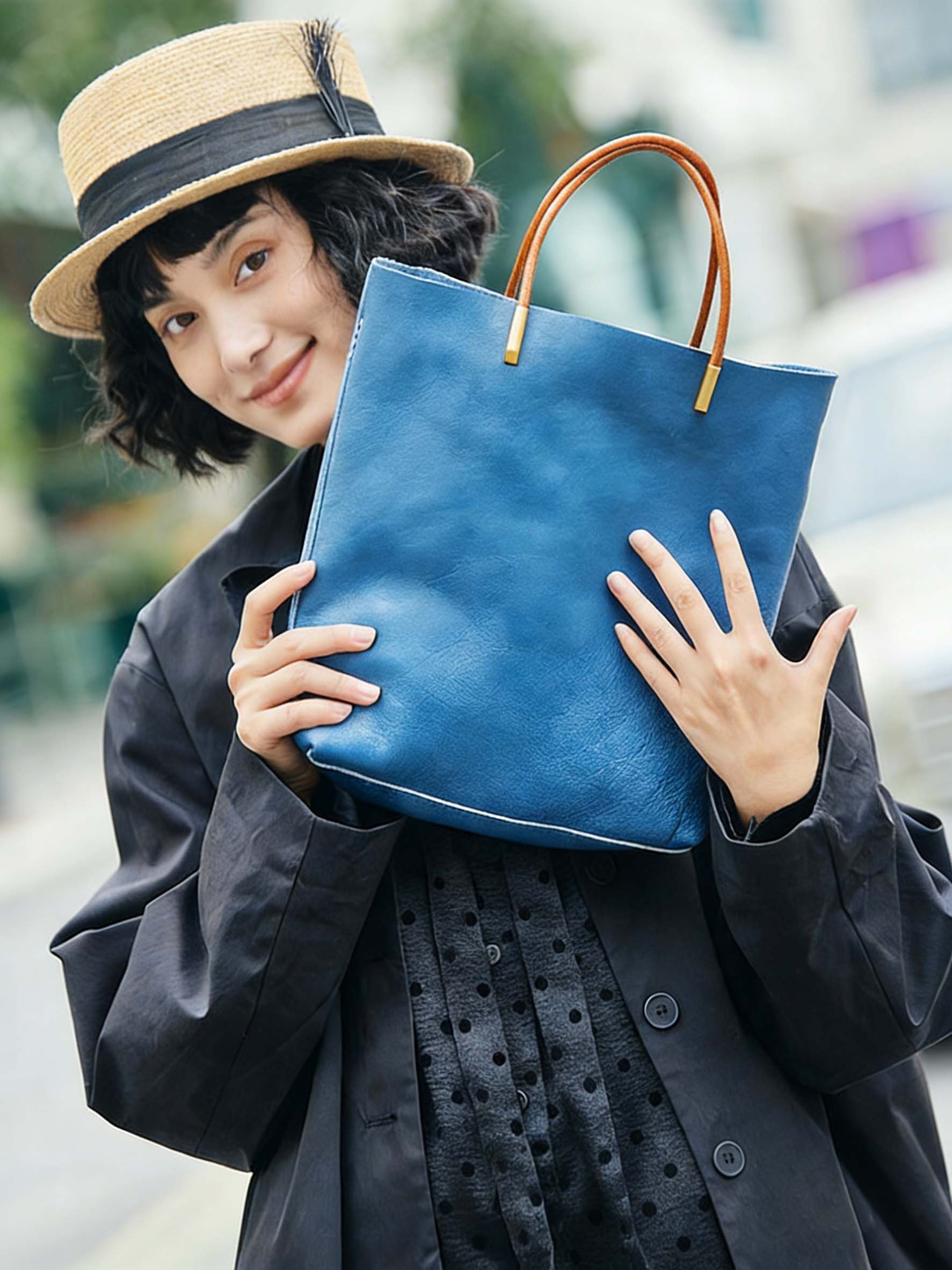 香港狄記皮具 狄記 原創真皮手工 ins郵差包 ins風格包包 頭層牛皮包包 皮革 原創手工真皮 皮件 DEEPKEE 復古真皮手工包