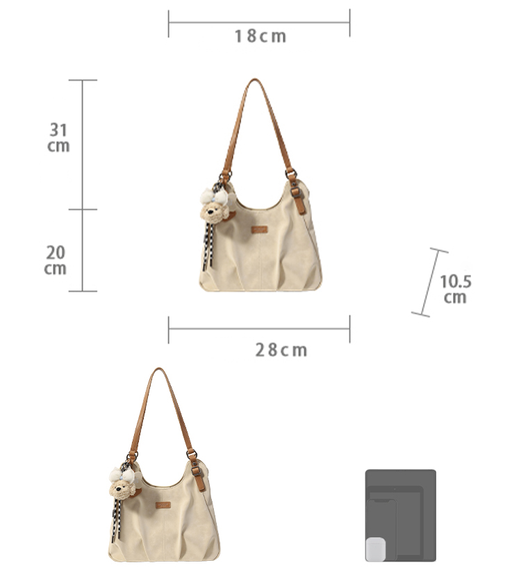 DEEPKEE original nubuck handmade full-grain genuine leather cowhide bag 芬蘭遊記托特包 CD2107號