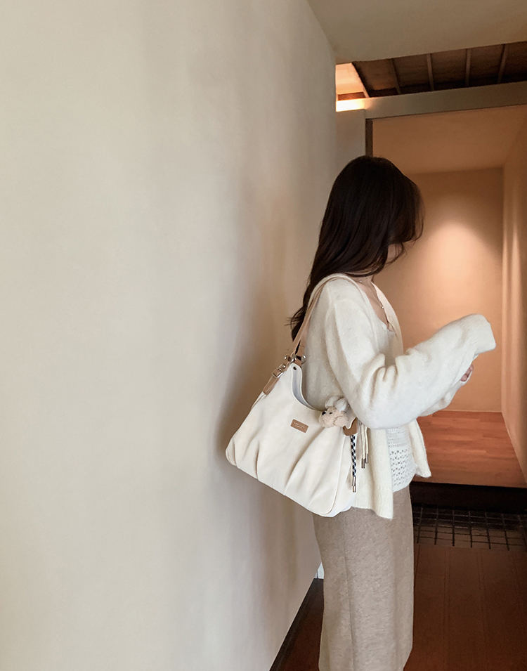 DEEPKEE original nubuck handmade full-grain genuine leather cowhide bag 芬蘭遊記托特包 CD2107號