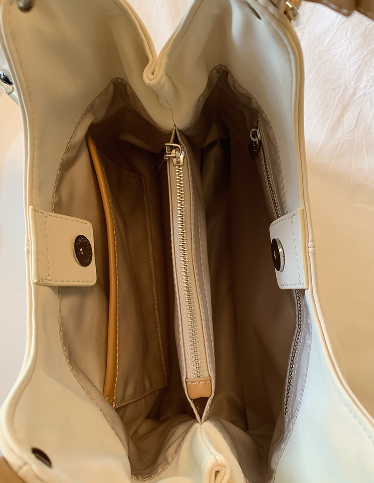 DEEPKEE original nubuck handmade full-grain genuine leather cowhide bag 芬蘭遊記托特包 CD2107號