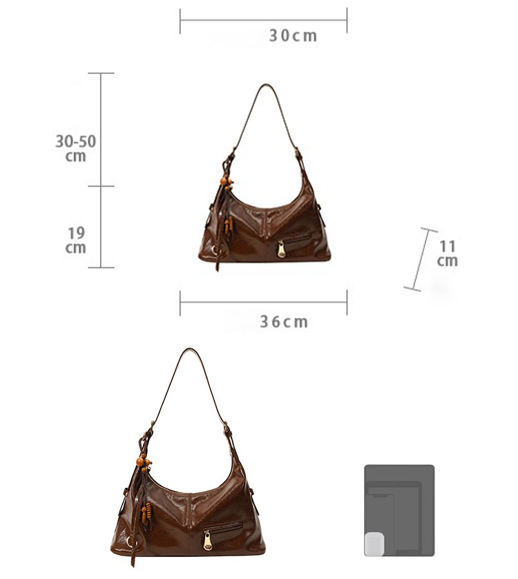 DEEPKEE original nubuck handmade full-grain genuine leather cowhide bag 楓糖物語托特包 CD33237號