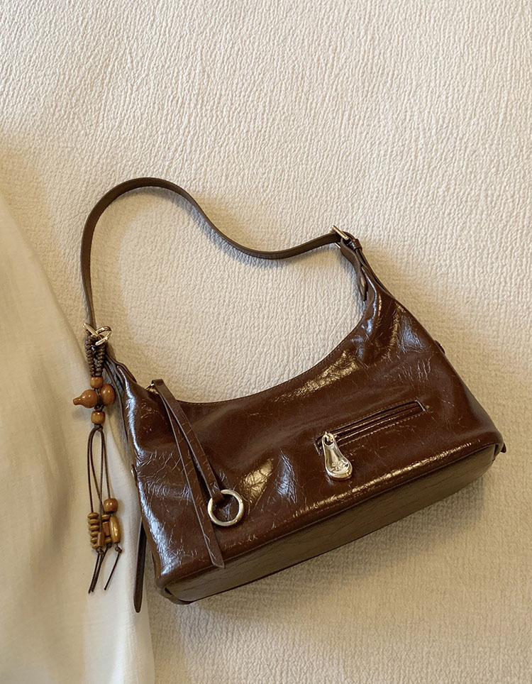 DEEPKEE original nubuck handmade full-grain genuine leather cowhide bag 楓糖物語托特包 CD33237號