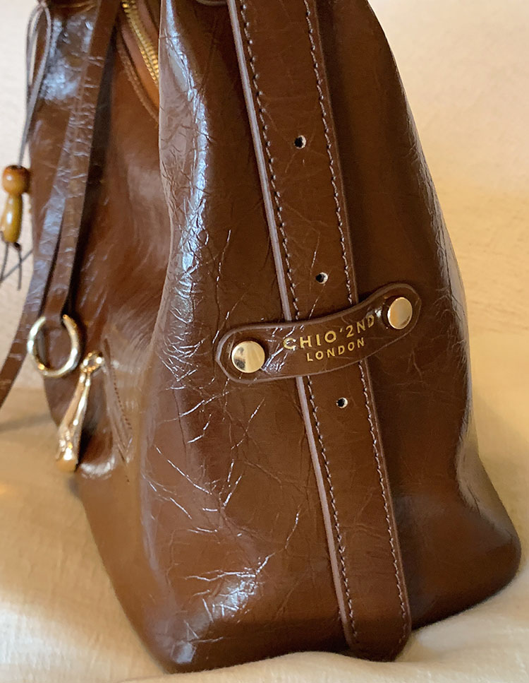 DEEPKEE original nubuck handmade full-grain genuine leather cowhide bag 楓糖物語托特包 CD33237號