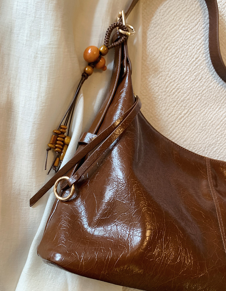 DEEPKEE original nubuck handmade full-grain genuine leather cowhide bag 楓糖物語托特包 CD33237號