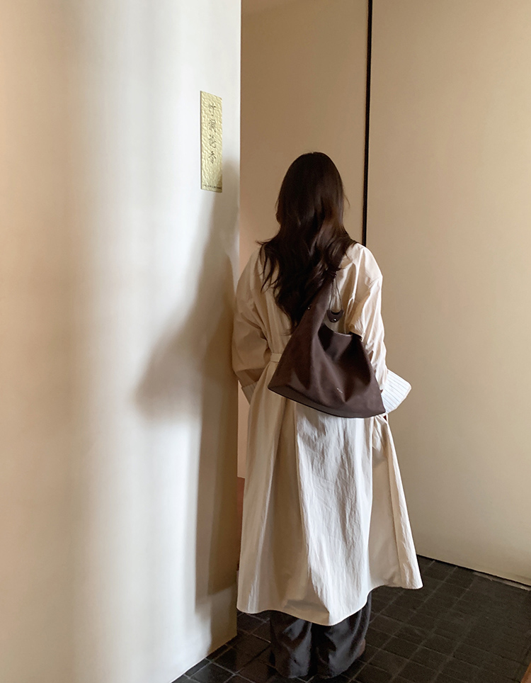 DEEPKEE original nubuck handmade full-grain genuine leather cowhide bag 墨玉森林托特包 CD33256號號