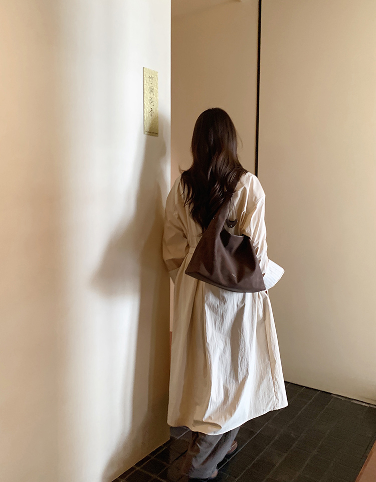 DEEPKEE original nubuck handmade full-grain genuine leather cowhide bag 墨玉森林托特包 CD33256號號