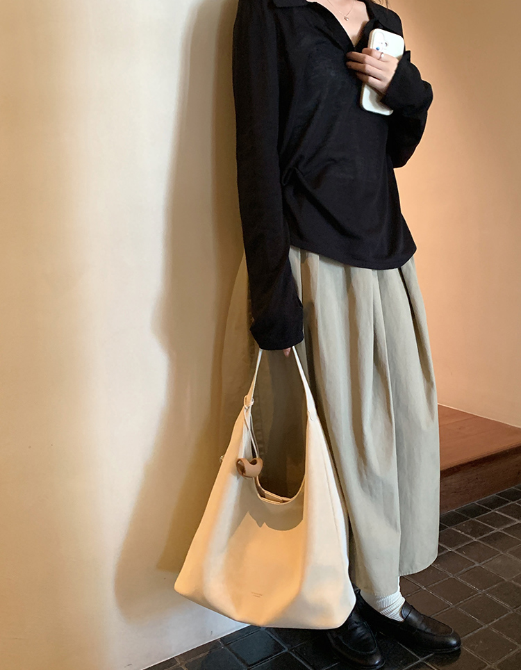 DEEPKEE original nubuck handmade full-grain genuine leather cowhide bag 墨玉森林托特包 CD33256號號