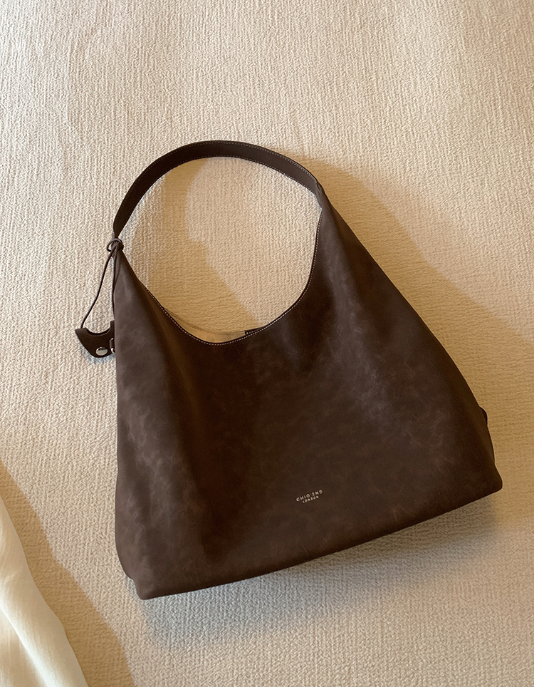 DEEPKEE original nubuck handmade full-grain genuine leather cowhide bag 墨玉森林托特包 CD33256號號