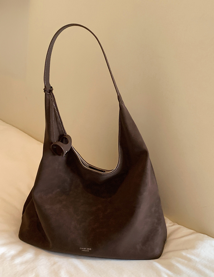 DEEPKEE original nubuck handmade full-grain genuine leather cowhide bag 墨玉森林托特包 CD33256號號