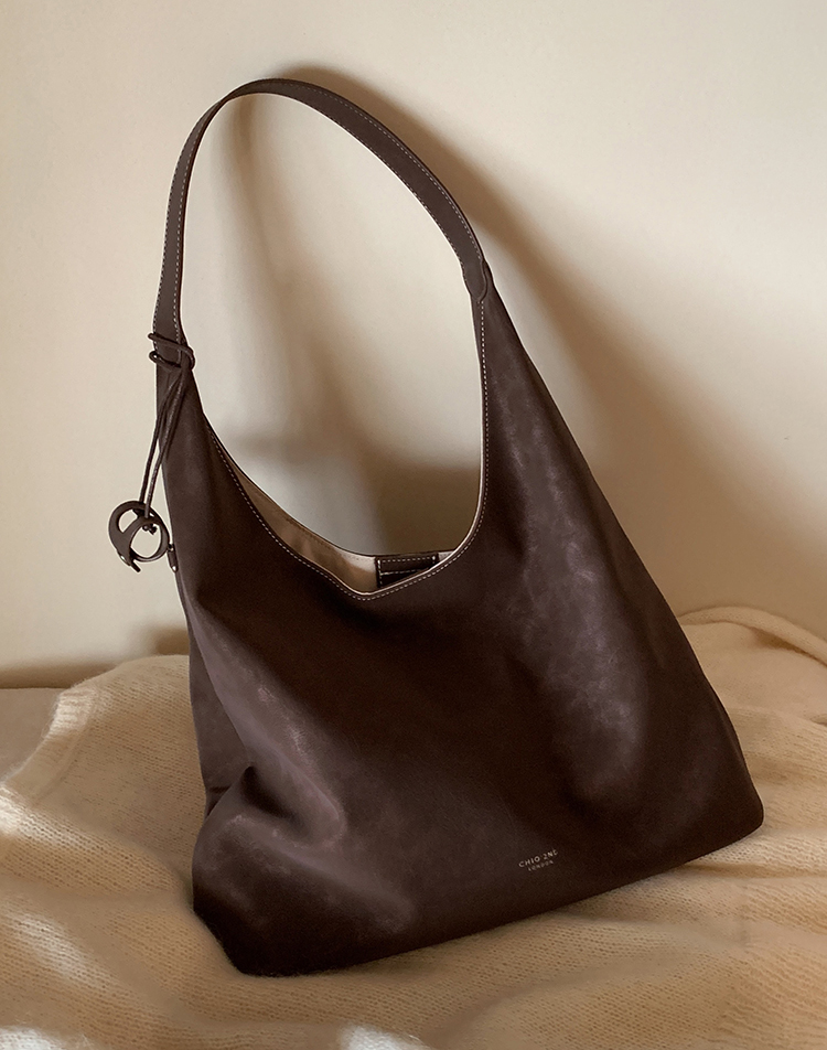DEEPKEE original nubuck handmade full-grain genuine leather cowhide bag 墨玉森林托特包 CD33256號號