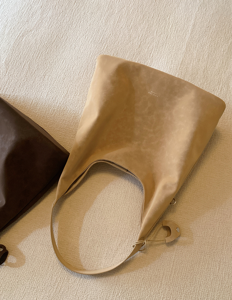 DEEPKEE original nubuck handmade full-grain genuine leather cowhide bag 墨玉森林托特包 CD33256號號
