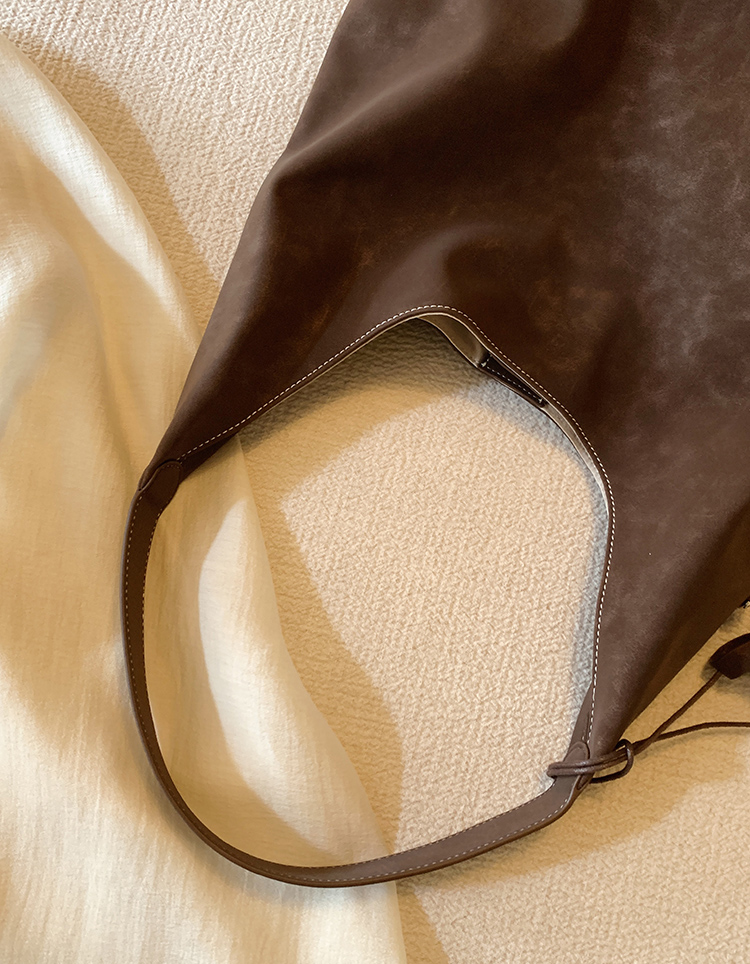 DEEPKEE original nubuck handmade full-grain genuine leather cowhide bag 墨玉森林托特包 CD33256號號