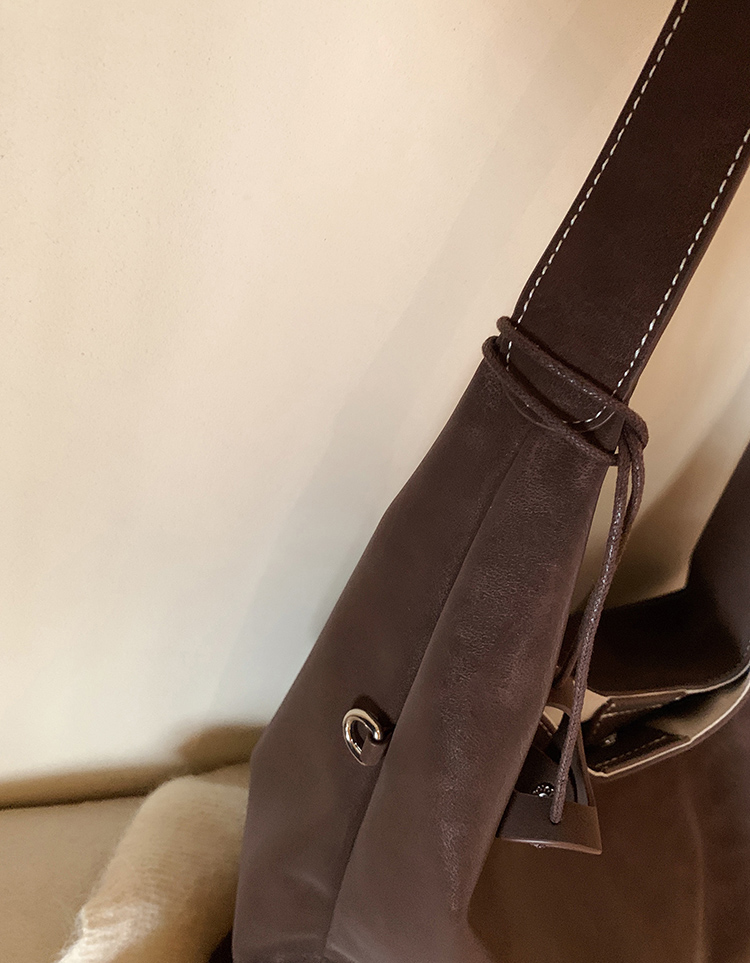 DEEPKEE original nubuck handmade full-grain genuine leather cowhide bag 墨玉森林托特包 CD33256號號