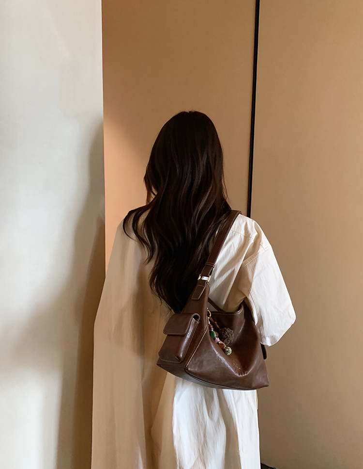 DEEPKEE original nubuck handmade full-grain genuine leather cowhide bag 燕麥暖調托特包 CD33272號