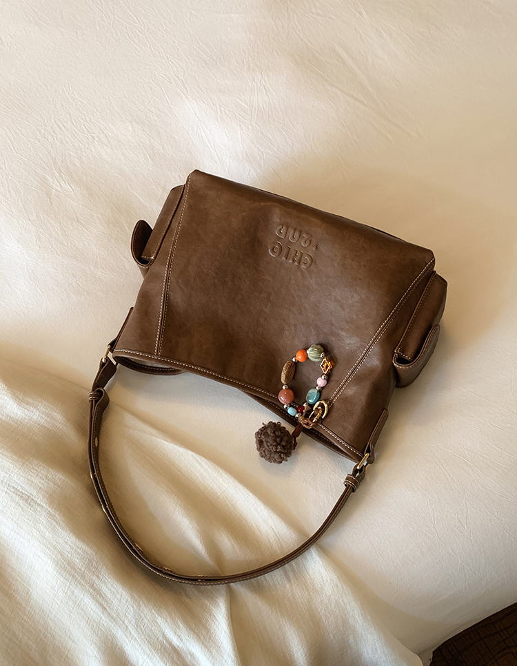 DEEPKEE original nubuck handmade full-grain genuine leather cowhide bag 燕麥暖調托特包 CD33272號