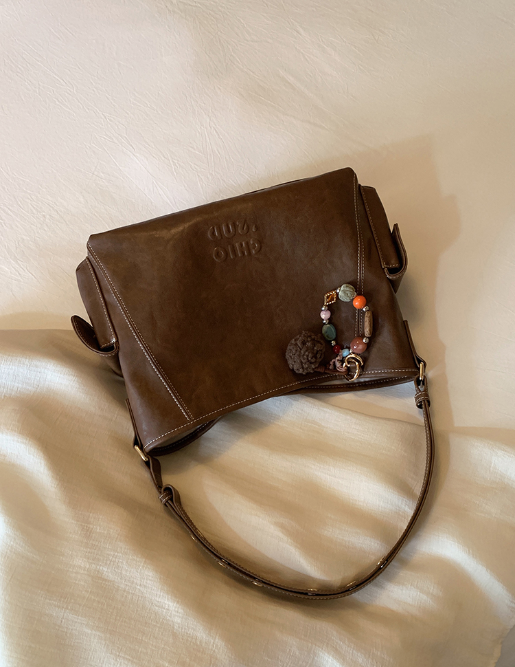 DEEPKEE original nubuck handmade full-grain genuine leather cowhide bag 燕麥暖調托特包 CD33272號