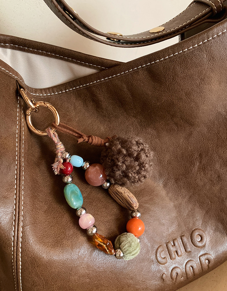 DEEPKEE original nubuck handmade full-grain genuine leather cowhide bag 燕麥暖調托特包 CD33272號