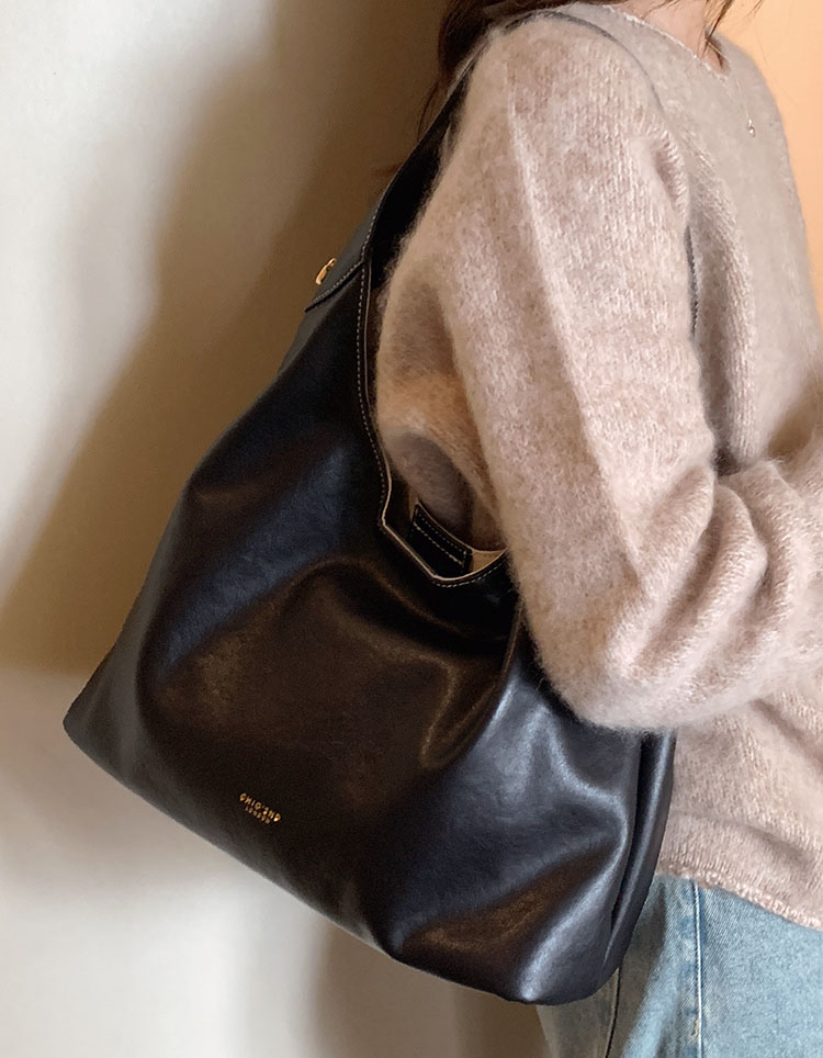 DEEPKEE original nubuck handmade full-grain genuine leather cowhide bag 秋露暖陽托特包 CD33352號