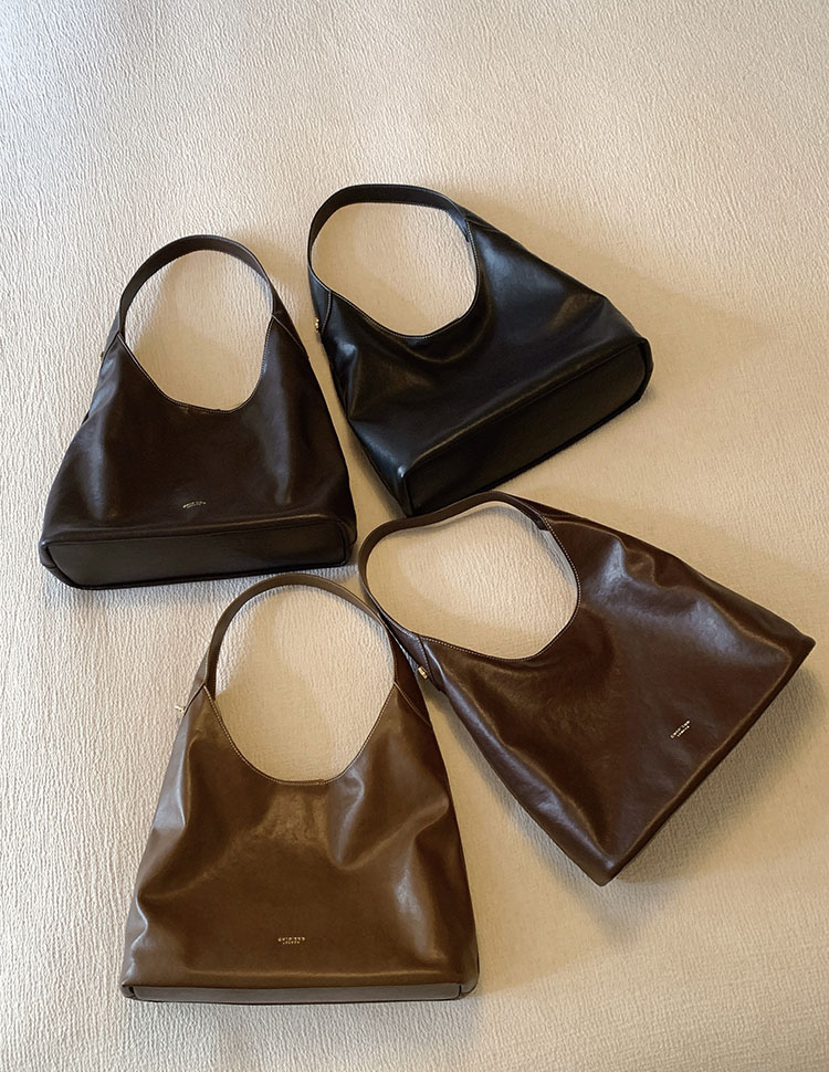 DEEPKEE original nubuck handmade full-grain genuine leather cowhide bag 秋露暖陽托特包 CD33352號