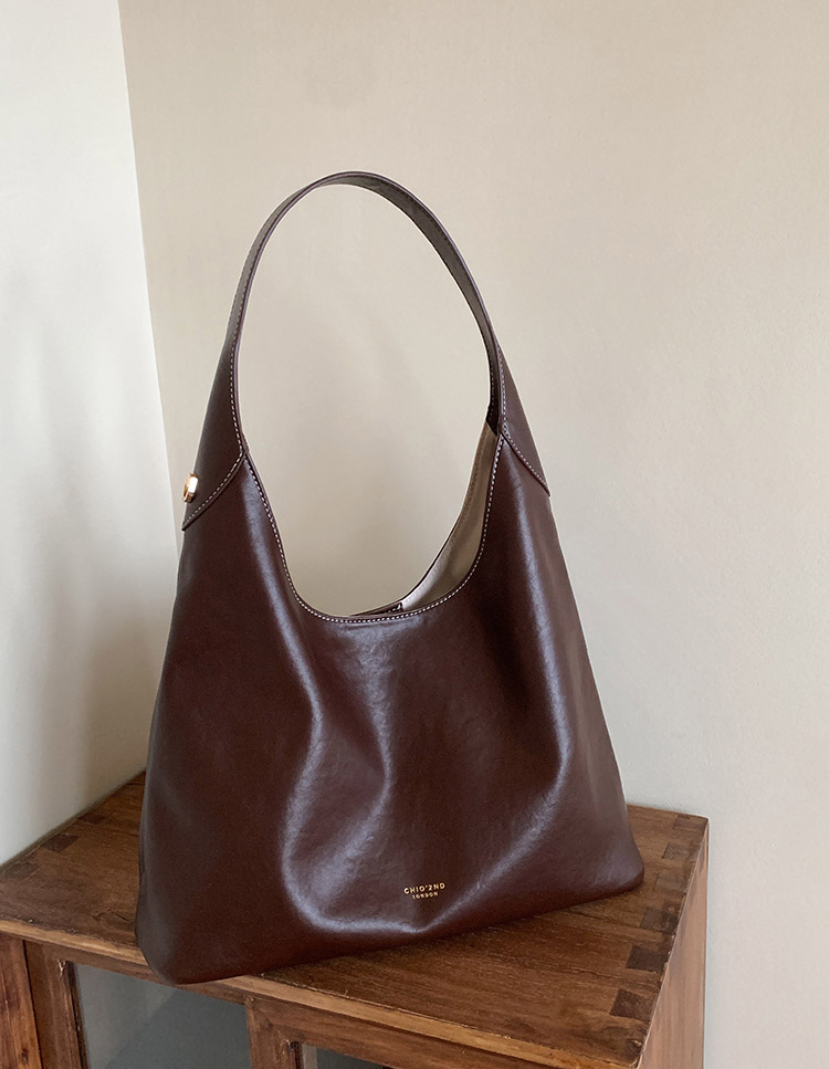 DEEPKEE original nubuck handmade full-grain genuine leather cowhide bag 秋露暖陽托特包 CD33352號