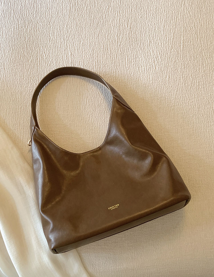 DEEPKEE original nubuck handmade full-grain genuine leather cowhide bag 秋露暖陽托特包 CD33352號