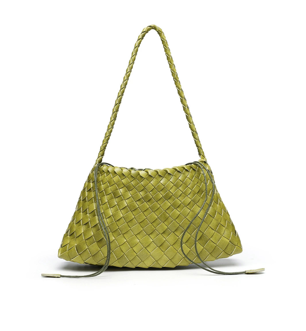 DEEPKEE original nubuck handmade full-grain genuine leather cowhide bag 手工編織包款度假菜籃子女包 CR20 號