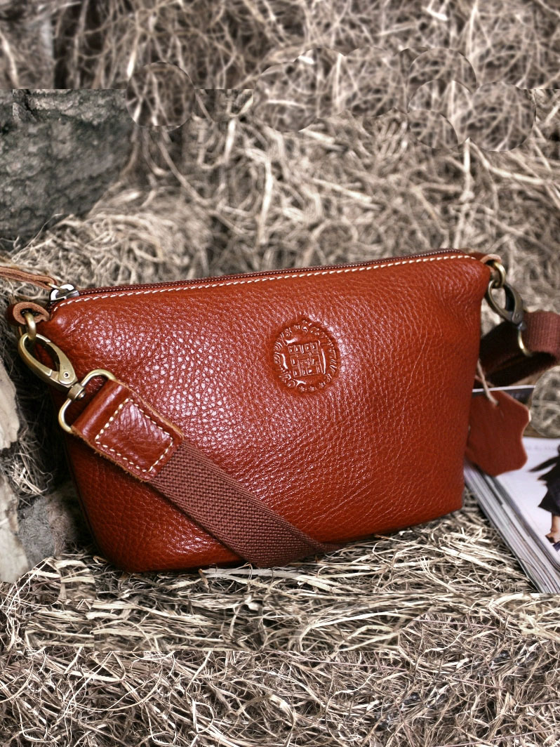 香港狄記皮具 狄記 原創真皮手工 ins郵差包 ins風格包包 頭層牛皮包包 皮革 原創手工真皮 皮件 DEEPKEE 復古真皮手工包