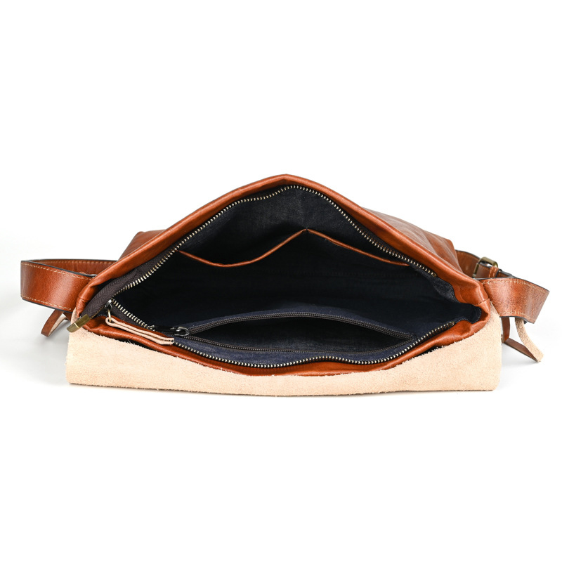 香港狄記皮具 狄記 原創真皮手工 ins郵差包 ins風格包包 頭層牛皮包包 皮革 原創手工真皮 皮件 DEEPKEE 復古真皮手工包