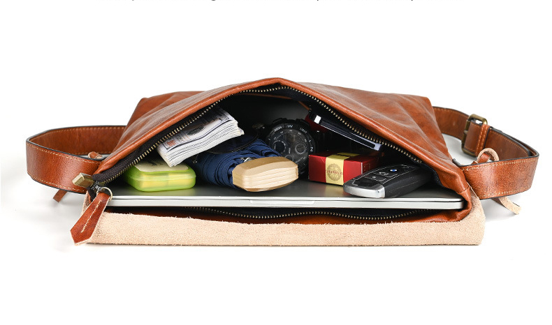 香港狄記皮具 狄記 原創真皮手工 ins郵差包 ins風格包包 頭層牛皮包包 皮革 原創手工真皮 皮件 DEEPKEE 復古真皮手工包