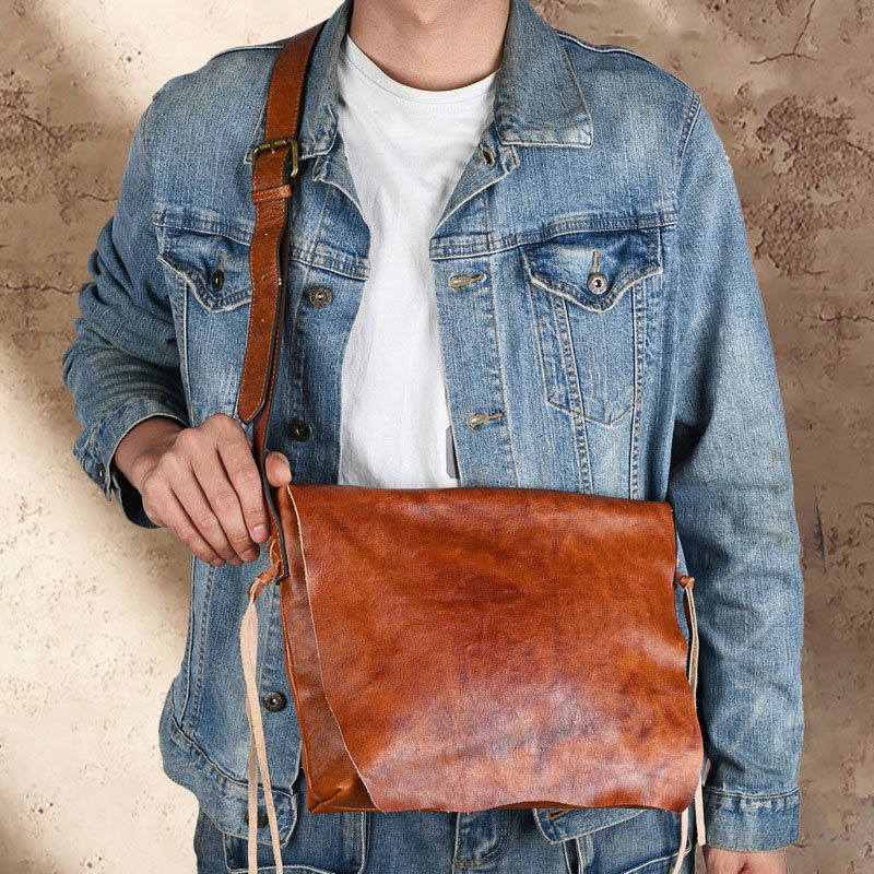 香港狄記皮具 狄記 原創真皮手工 ins郵差包 ins風格包包 頭層牛皮包包 皮革 原創手工真皮 皮件 DEEPKEE 復古真皮手工包