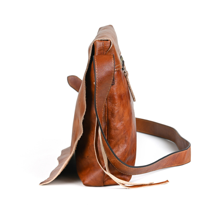 香港狄記皮具 狄記 原創真皮手工 ins郵差包 ins風格包包 頭層牛皮包包 皮革 原創手工真皮 皮件 DEEPKEE 復古真皮手工包