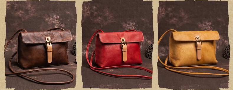 香港狄記皮具 狄記 原創真皮手工 ins郵差包 ins風格包包 頭層牛皮包包 皮革 原創手工真皮 皮件 DEEPKEE 復古真皮手工包