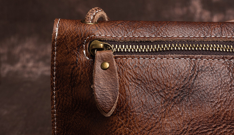 香港狄記皮具 狄記 原創真皮手工 ins郵差包 ins風格包包 頭層牛皮包包 皮革 原創手工真皮 皮件 DEEPKEE 復古真皮手工包