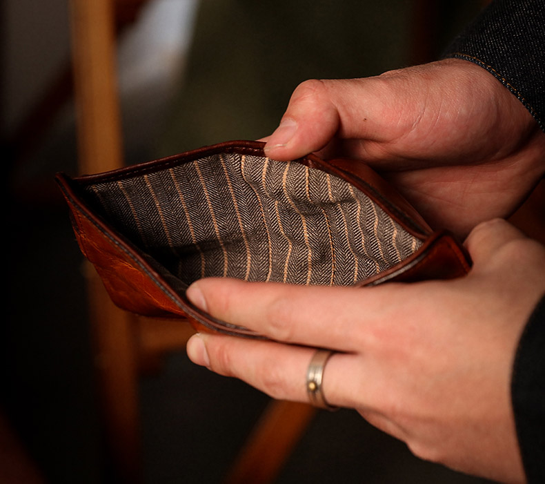 DEEPKEE original nubuck handmade full-grain genuine leather cowhide bag 防盜刷多卡位卡包 男士長款真皮錢包 KW-6189 號