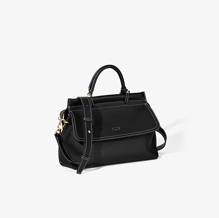 DEEPKEE original nubuck handmade full-grain genuine leather cowhide bag 百搭真皮女士手提包 L2404 號