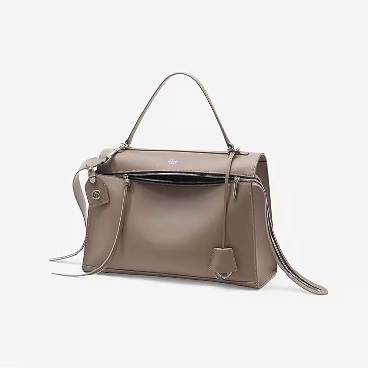 DEEPKEE original nubuck handmade full-grain genuine leather cowhide bag 中號\小號輕便簡約時尚手提單肩斜挎包 MM3700SS 號