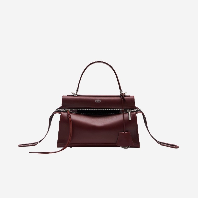 DEEPKEE original nubuck handmade full-grain genuine leather cowhide bag 中號\小號輕便簡約時尚手提單肩斜挎包 MM3700SS 號