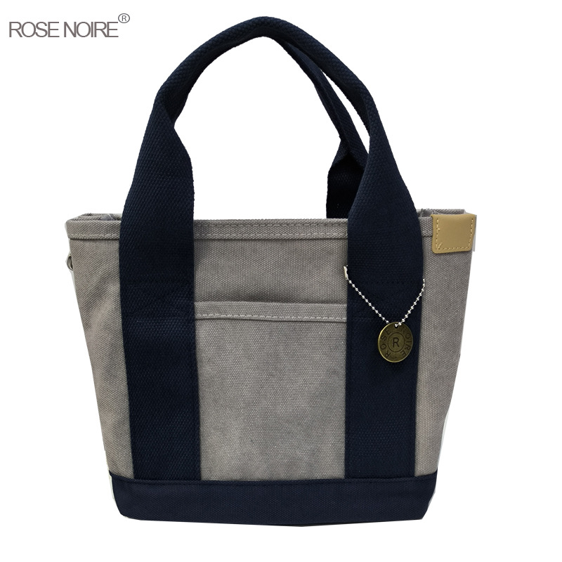 狄記手工包包-日坂、楽天の高級手提16安千層帆布拉鍊袋包 RN75號