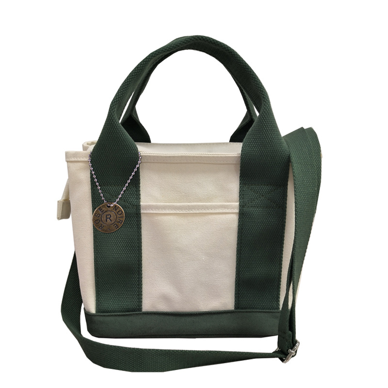 狄記手工包包-日坂、楽天の高級手提16安千層帆布拉鍊袋包 RN75號