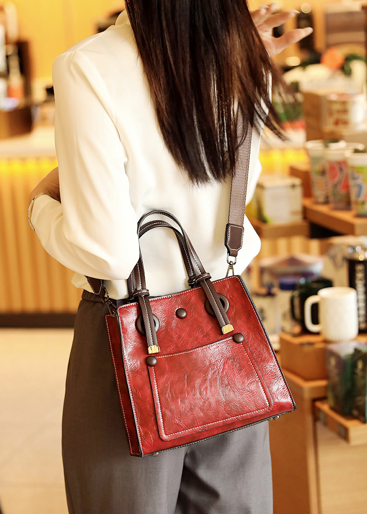 香港狄記皮具 狄記 原創真皮手工 ins郵差包 ins風格包包 頭層牛皮包包 皮革 原創手工真皮 皮件 DEEPKEE 復古真皮手工包