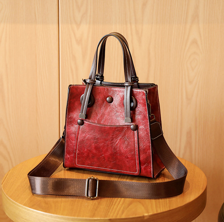 香港狄記皮具 狄記 原創真皮手工 ins郵差包 ins風格包包 頭層牛皮包包 皮革 原創手工真皮 皮件 DEEPKEE 復古真皮手工包