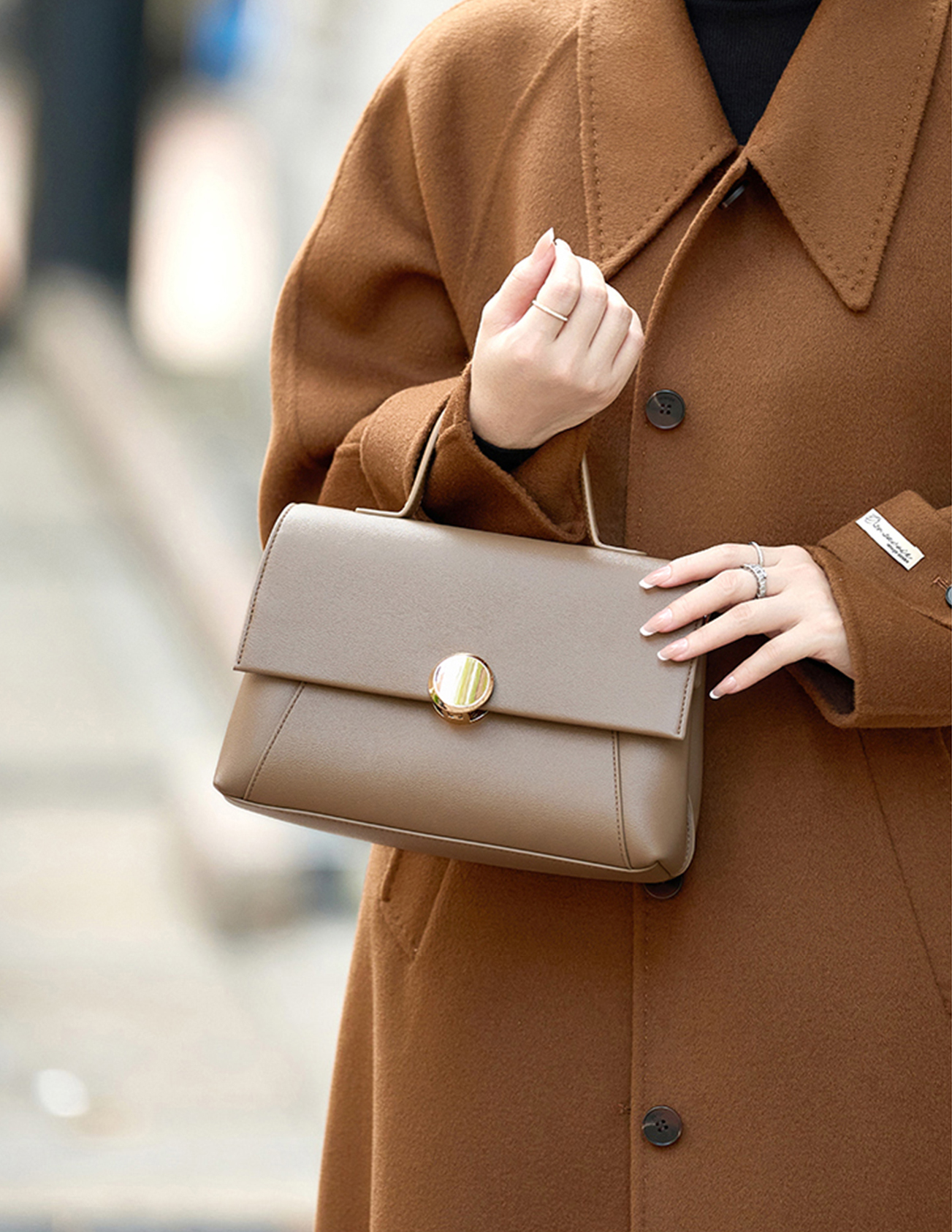 香港狄記皮具 狄記 原創真皮手工 ins郵差包 ins風格包包 頭層牛皮包包 皮革 原創手工真皮 皮件 DEEPKEE 復古真皮手工包