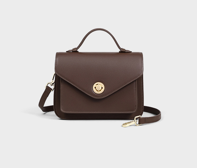 DEEPKEE original nubuck handmade full-grain genuine leather cowhide bag 時尚女包メールバッグ真皮搭單肩手提包 V90692 號