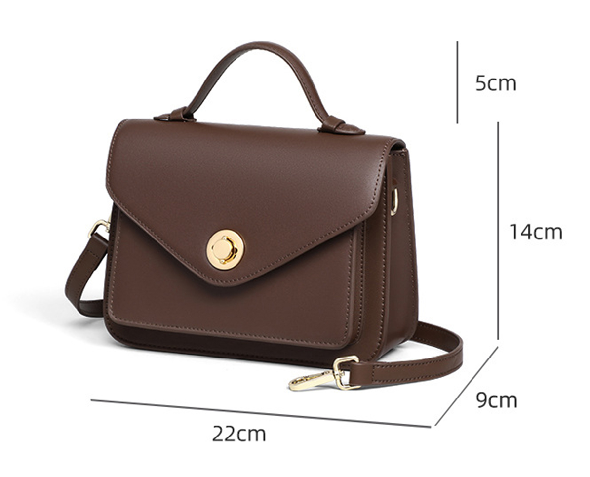 DEEPKEE original nubuck handmade full-grain genuine leather cowhide bag 時尚女包メールバッグ真皮搭單肩手提包 V90692 號