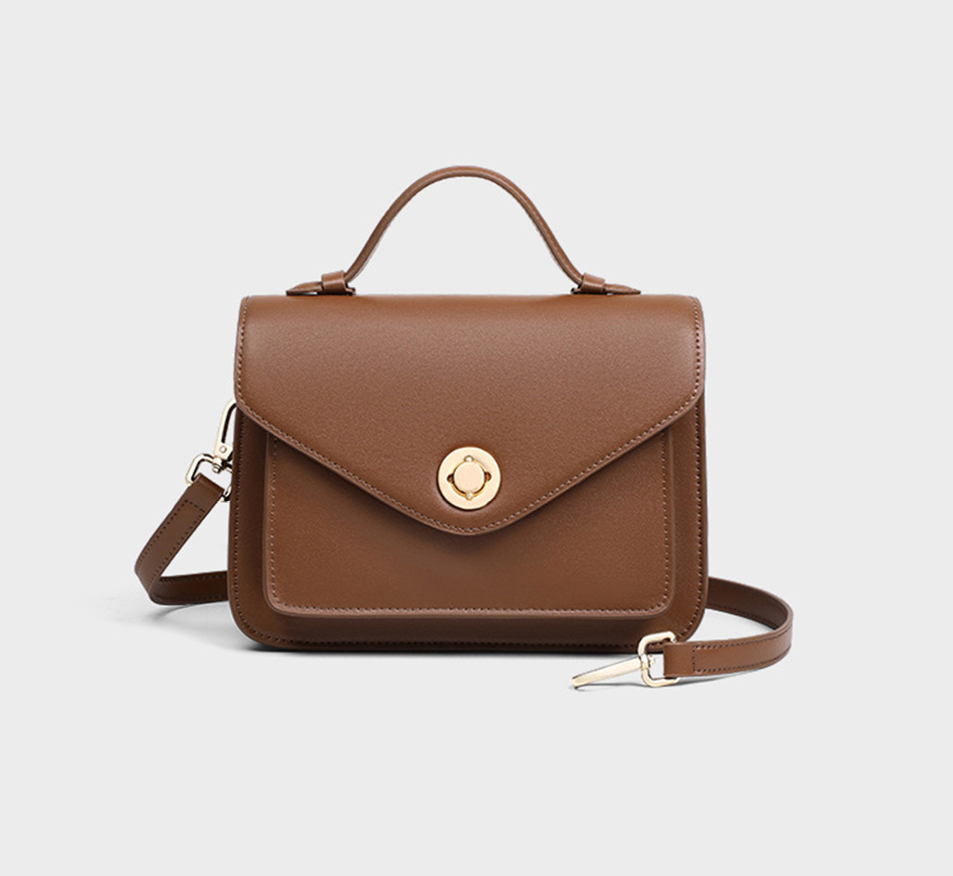 DEEPKEE original nubuck handmade full-grain genuine leather cowhide bag 時尚女包メールバッグ真皮搭單肩手提包 V90692 號