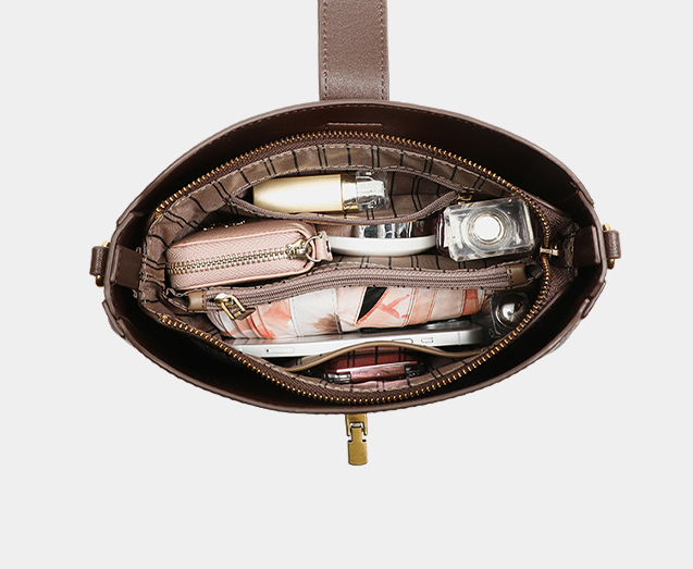 DEEPKEE original nubuck handmade full-grain genuine leather cowhide bag 馬鞍包時尚百搭斜挎包 V92008 號