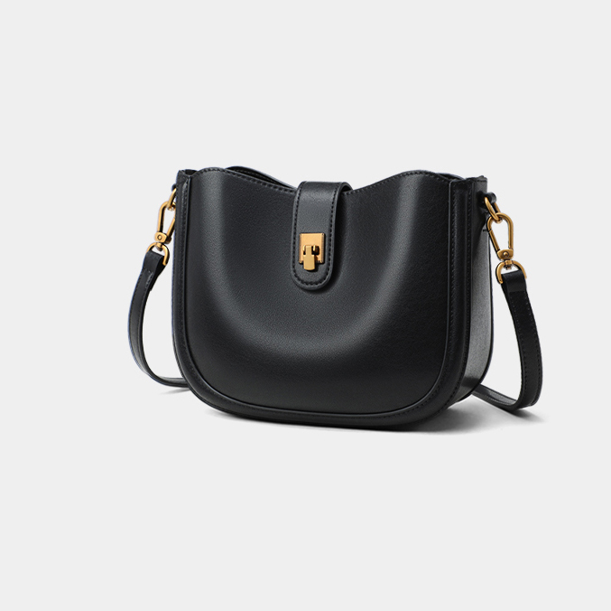 DEEPKEE original nubuck handmade full-grain genuine leather cowhide bag 馬鞍包時尚百搭斜挎包 V92008 號