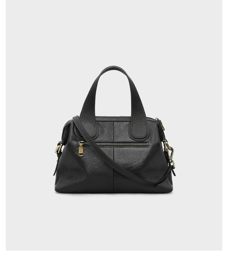 DEEPKEE original nubuck handmade full-grain genuine leather cowhide bag 真皮大容量波士頓包手提包 V92663 號