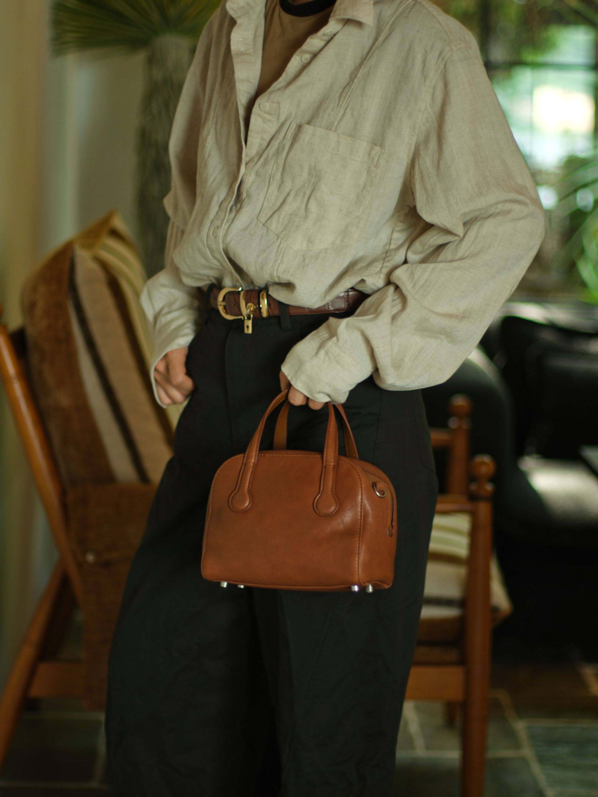 香港狄記皮具 狄記 原創真皮手工 ins郵差包 ins風格包包 頭層牛皮包包 皮革 原創手工真皮 皮件 DEEPKEE 復古真皮手工包